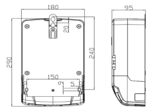  DH6200-JZ5型集中抄表終端安裝圖 